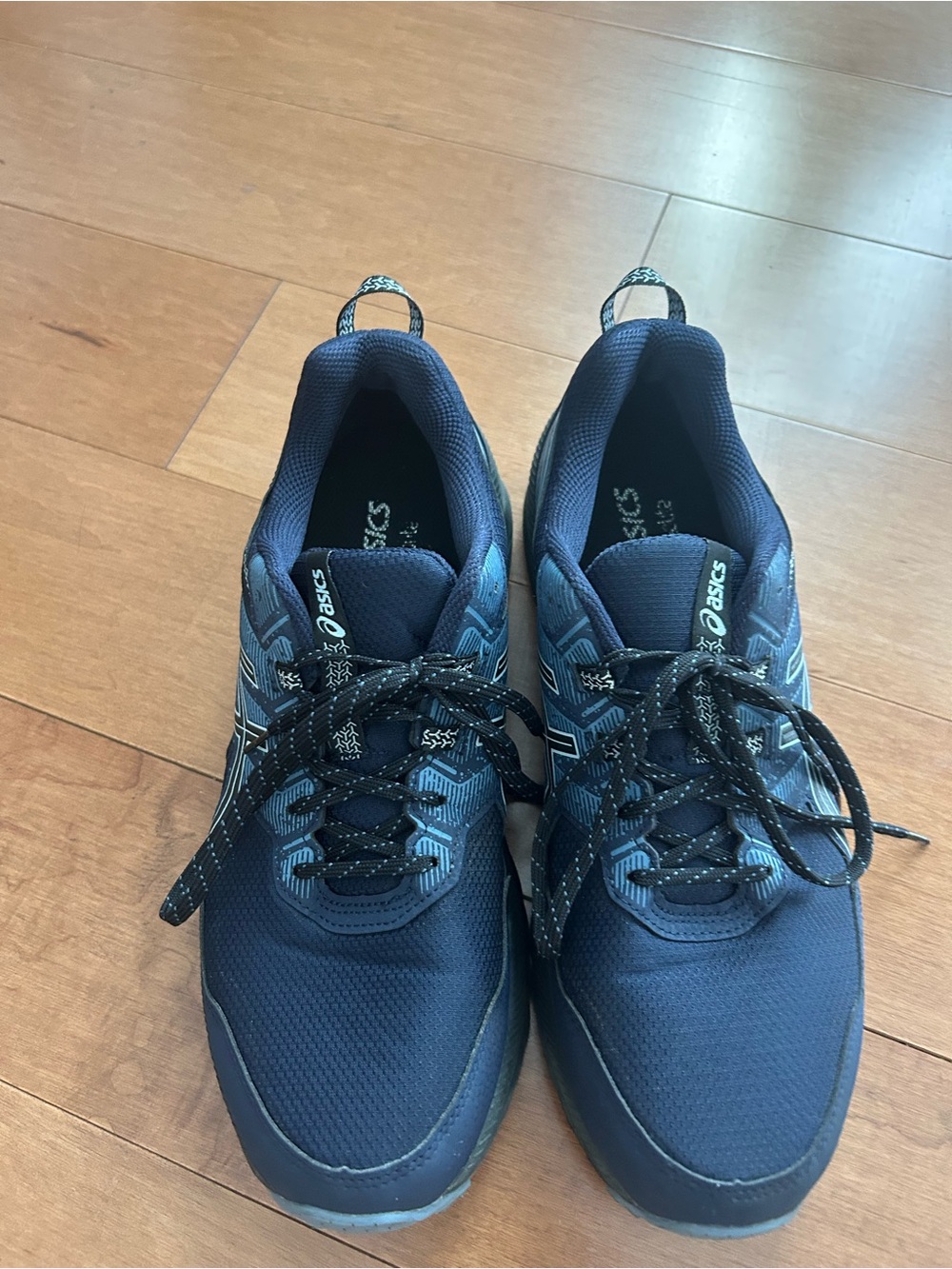 ASICS Men's Navy Running Shoes (Size: US - 11.5, EURO - 46)